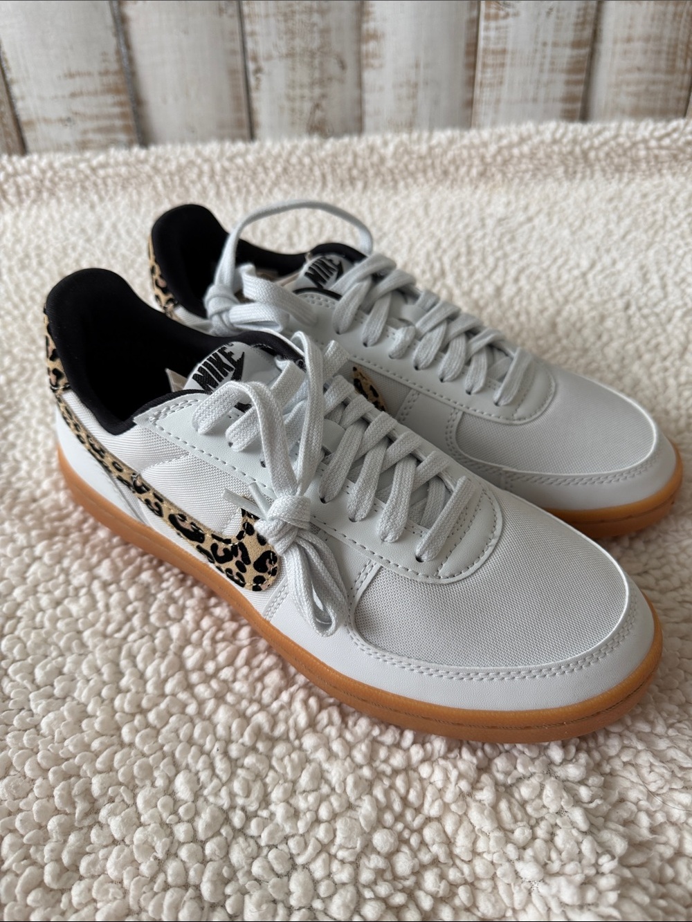 Nike Women’s Field General Sneaker Leopard Size 8 BNIB